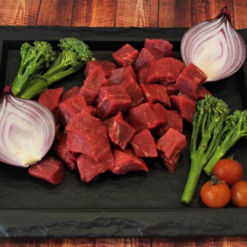 Bulk Diced Chuck Steak (3 x 500g)