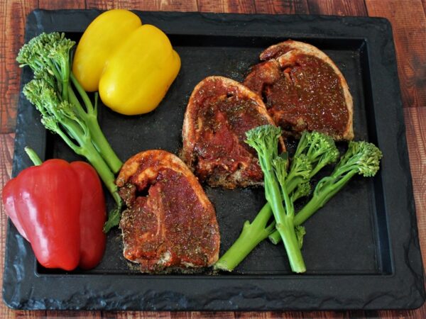 Minted Lamb Loin Chops
