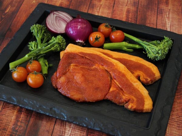 Marinated Pork Loin Steak