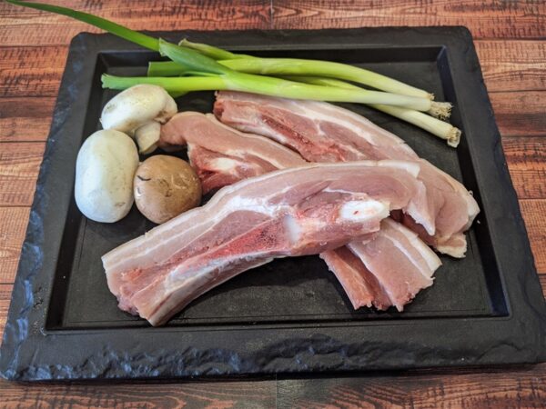 Belly Pork Slices Bone In
