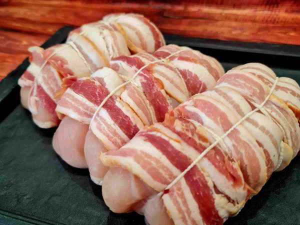 Boneless Chicken Breast Wrapped & Stuffed With Sage & Onion